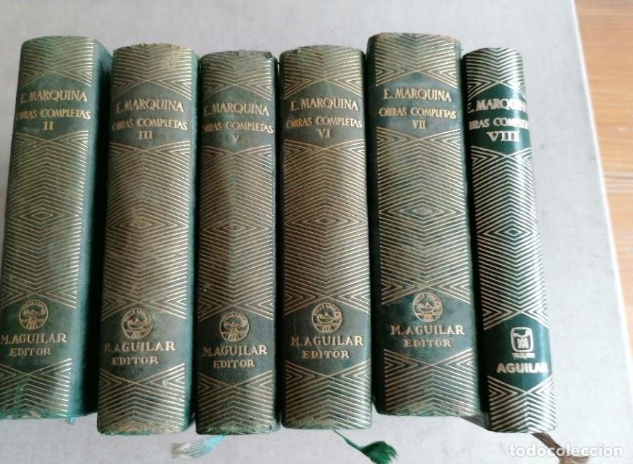 Livres: Obras completas Marquina. 6 Tomos. Aguilar. -