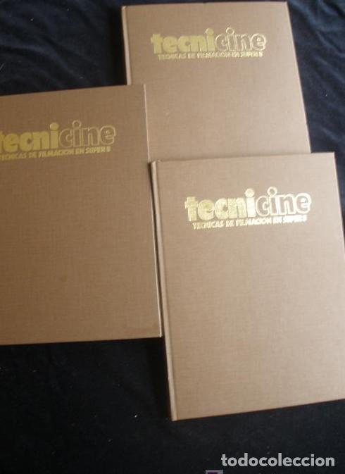 Livres: TENCICINE. TECNICAS DE FILMACION EN SUPER 8. 3 TOMOS. EDICIONES NUEVA LENTE. 1979, -