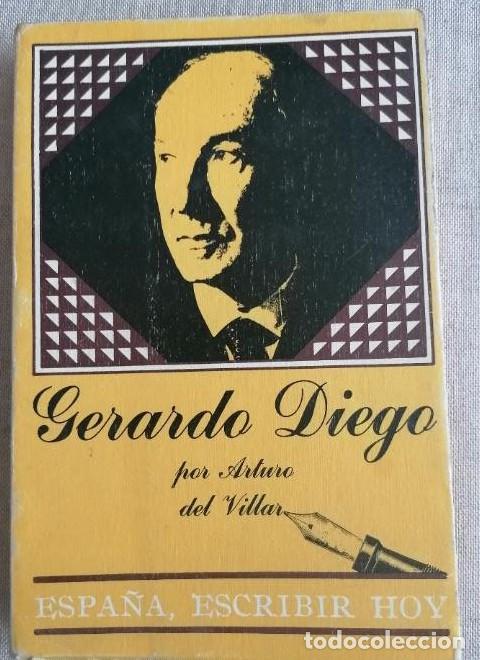 Libros: GERARDO DIEGO - ARTURO DEL VILLAR - MADRID 1981 - - Foto 1