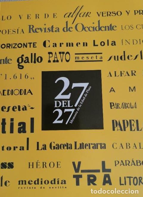 Libros: 27 del 27. Memoria de la Edad de Plata.. revista de occidente 2010 119 pp -