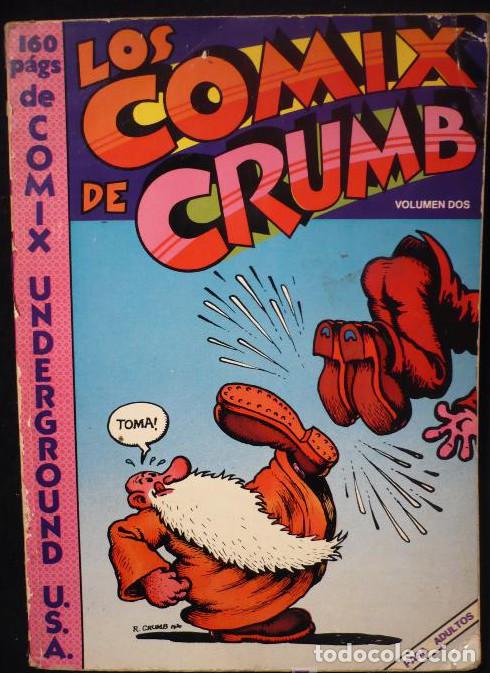B&uuml;cher: LOS COMIX DE CRUMB. VOLUMEN DOS. 1 ED, 1977 -