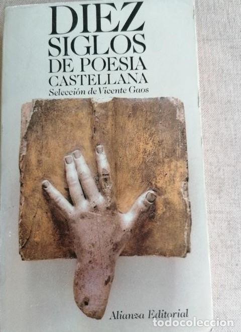 B&uuml;cher: Diez siglos de poes&iacute;a castellana (El Libro De Bolsillo (Lb)) - Vicente Gaos