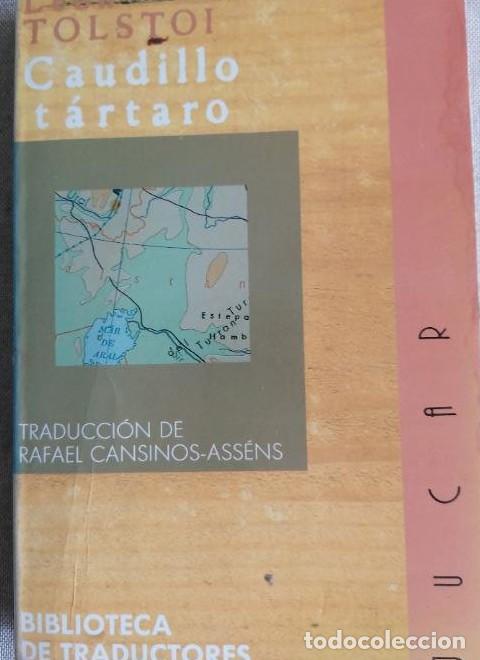 Libros: Caudillo t&aacute;rtaro - Leon Tolstoi jucar - - Foto 1