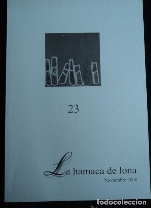 Libros: LA HAMACA DE LONA. REVISTA POESIA N&ordm; 23 NOV 2008 -