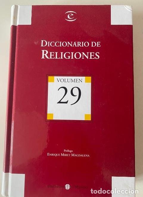 Libros: DICCIONARIO DE RELIGIONES - Espasa Calpe