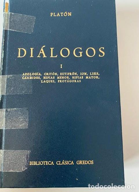 Libros: DI&Aacute;LOGOS I. PLAT&Oacute;N. GREDOS, 1981. - - Foto 1