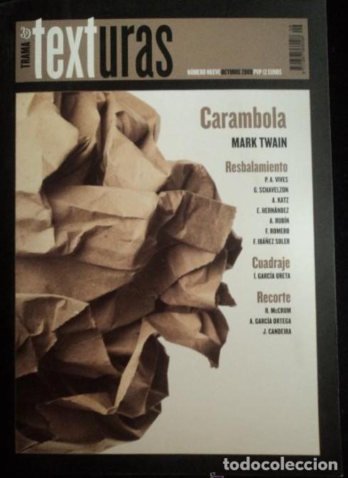 books: TEXTURAS. REVISTA LITERARIA. OCTUBRE 2009 124 PAG -