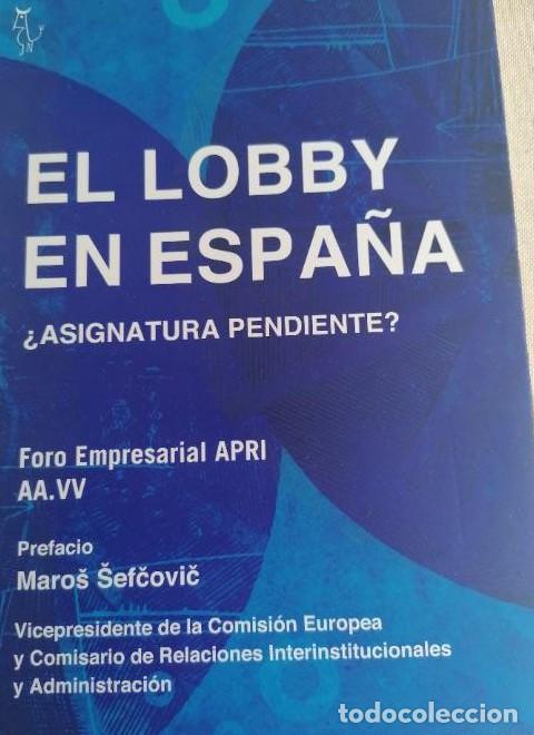 books: El Lobby En Espa&ntilde;a: ASIGNATURA PENDIENTE? (ALGON) - Vv.Aa.