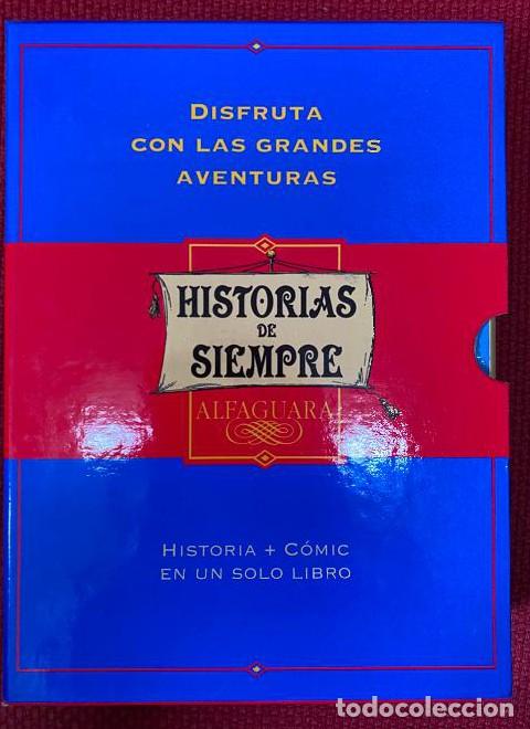 Libros: DISFRUTA CON LAS GRANDES AVENTURAS, HISTORIAS DE SIEMPRE. ALFAGUARA. CUATRO TOMOS. -