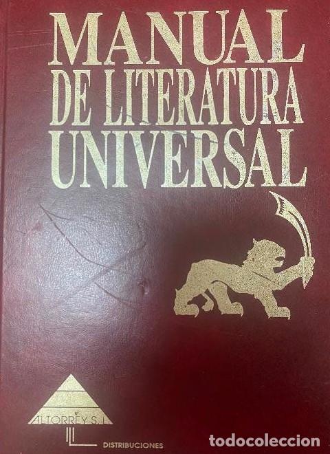 Libri di seconda mano: MANUAL DE LITERATURA UNIVERSAL. VARIOS AUTORES. 1994, ZAMORA EDITORES. -