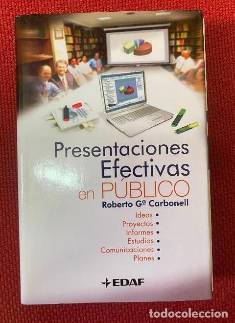 Libros: Presentaciones Efectivas En Publico (Psicolog&iacute;a y Autoayuda) - Roberto G&ordf; Carbonell