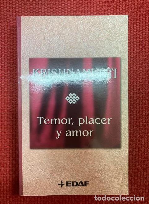 Livres: Temor, placer y amor - Krishnamurti