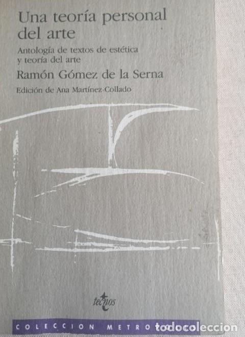 Libros: Una teoria personal del arte - Ram&oacute;n G&oacute;mez de la Serna - Foto 1