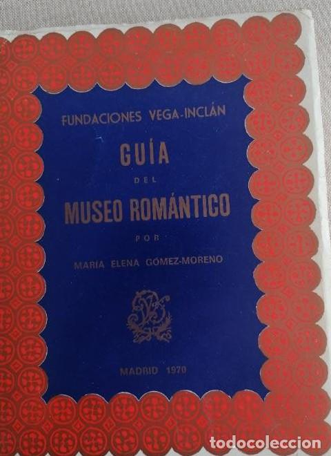 Livros em segunda m&atilde;o: GU&Iacute;A DEL MUSEO ROM&Aacute;NTICO - G&Oacute;MEZ-MORENO, MAR&Iacute;A ELENA -