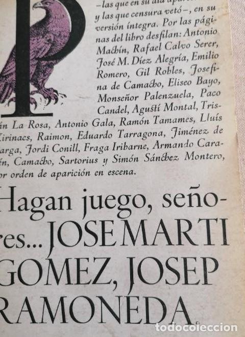 Livros em segunda m&atilde;o: Hagan juego, se&ntilde;ores... - MART&Iacute; G&Oacute;MEZ, Jos&eacute; / Josep RAMONEDA. -