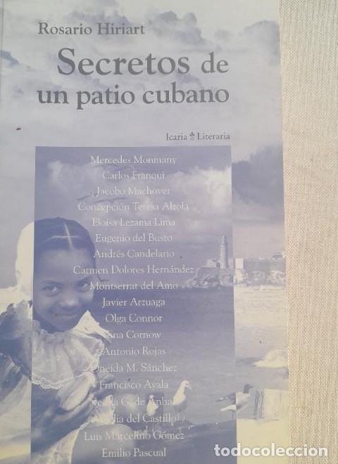 Livros em segunda m&atilde;o: Secretos de un patio cubano (Literar&iacute;a) - Rosario Hiriart
