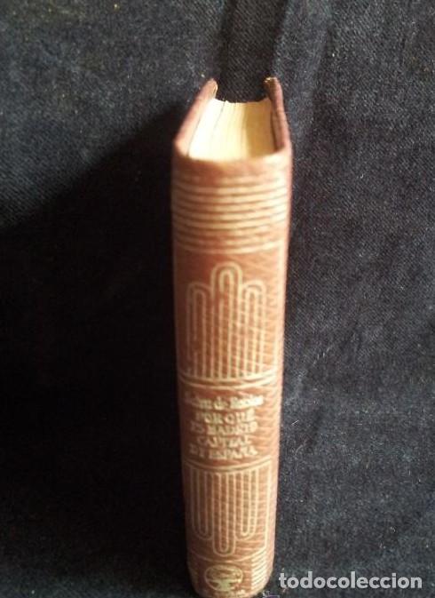 Livres: POR QUE MADRID ES LA CAPITAL DE ESPA&Ntilde;A. SAINZ DE ROBLES. AGUILAR. CRISOLIN. 1961 505 PAG -