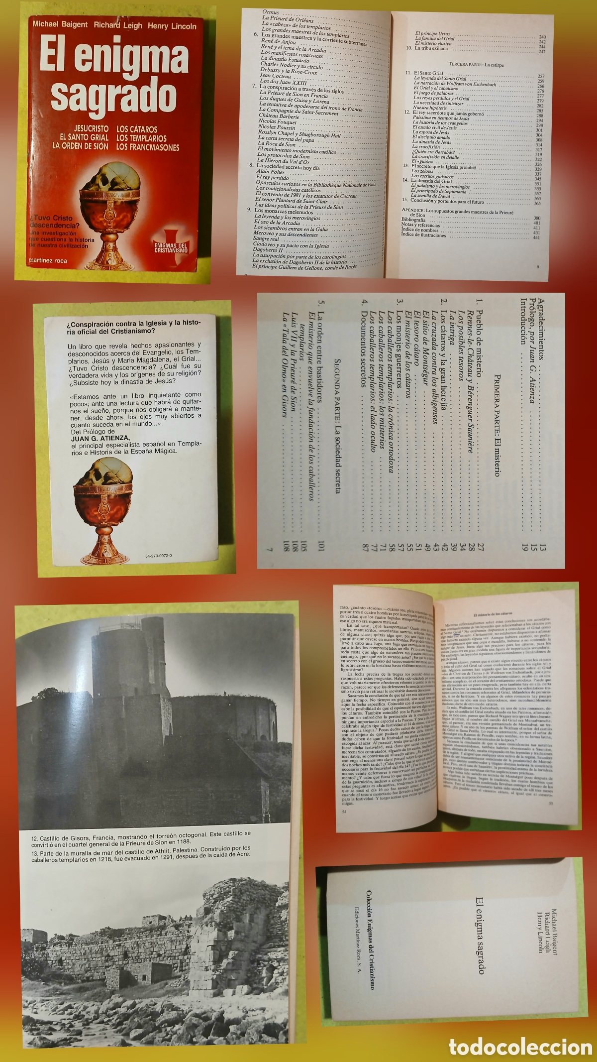 B&uuml;cher: El enigma sagrado, Baigent, Leight...