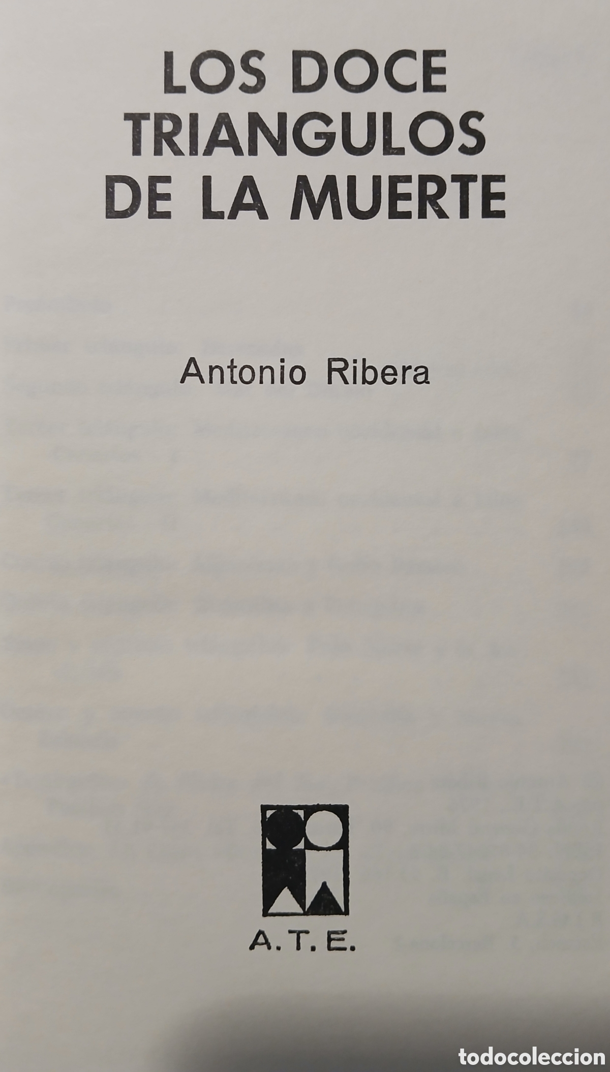 Libros: Los doce tri&aacute;ngulos de la muerte - Foto 3