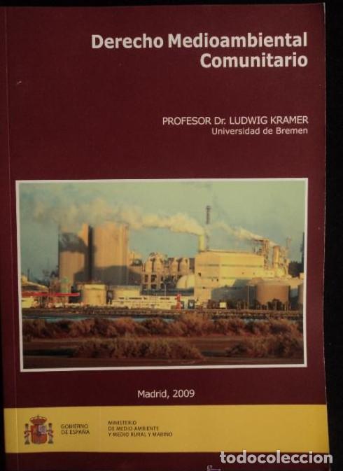 books: DERECHO MEDIOAMBIENTAL COMUNITARIO - Ludwig Kramer