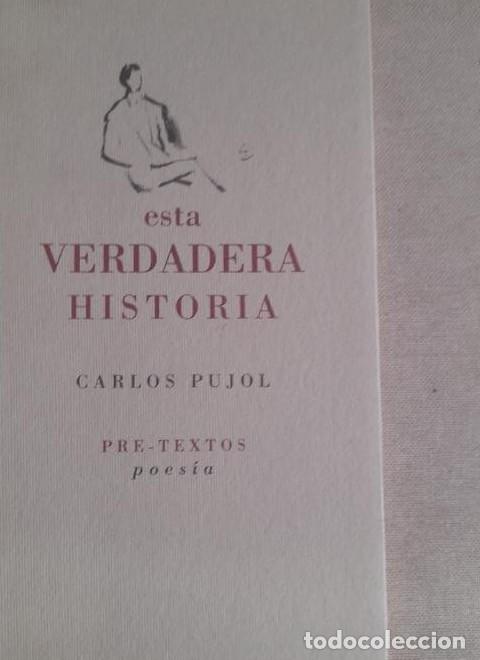 books: Esta verdadera historia (Poes&iacute;a) - Carlos Pujol