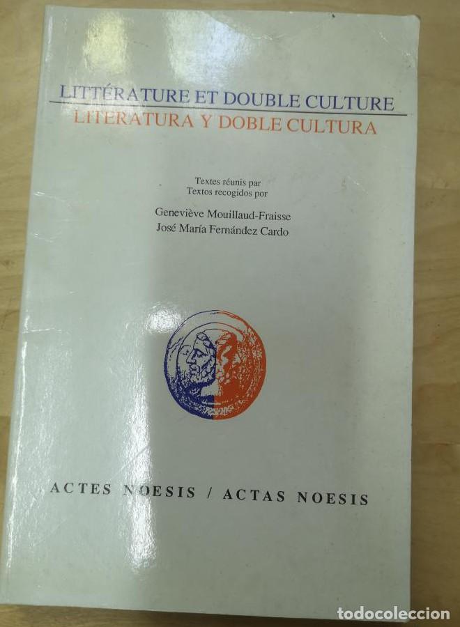 Libros: LITT&Eacute;RATURE ET DOUBLE CULTURE - - Foto 1