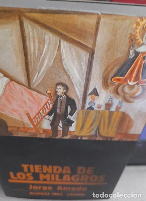 books: Tienda de los milagros. Jorge Amado. alianza tres 1981 327pp -