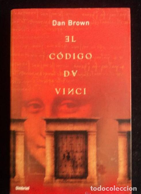 Libros: EL CODIGO DA VINCI. DAN BROWN. UMBRIEL. 2003 555 PAG - - Foto 1