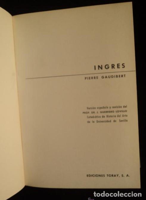 B&uuml;cher: INGRES. LOS DIAMANTES DEL ARTE. ED. TORAY 35 PAG. MAS ILUSTRACIONES. -