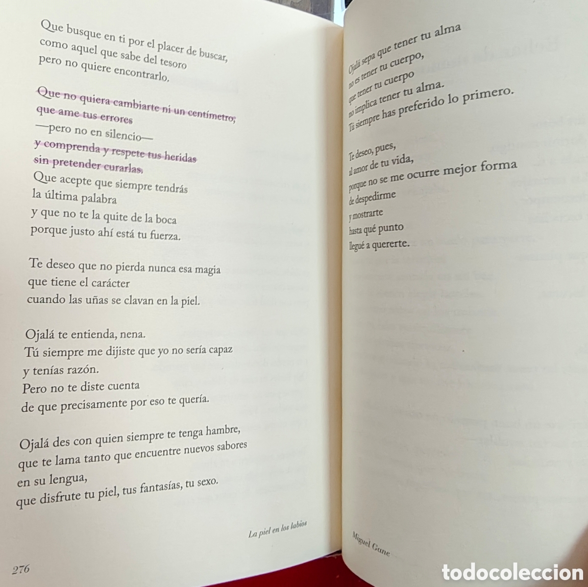 Libros: La Piel en los Labios - Miguel Gane - Foto 7