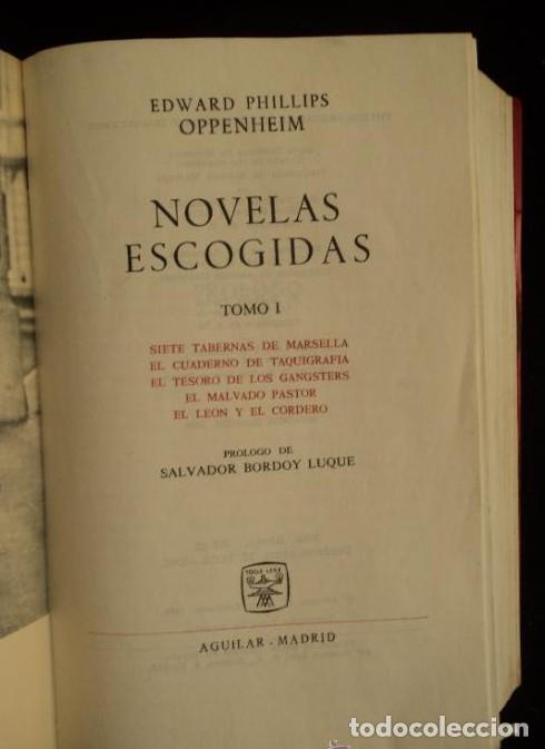 books: E.PHILLIPS OPPENHEIM. NOVELAS ESCOGIDAS TOMO 1. 1964 1311 PAG -