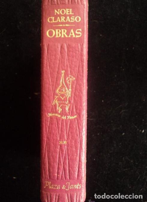 Libros: OBRAS. NOEL CLARASO. MAESTROS DEL HUMOR. PLAZA Y JANES.VOL 2. 1969 1312 PAG -