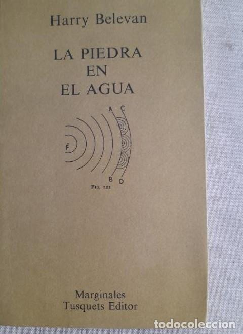 Libri di seconda mano: La piedra en el agua (Marginales) - Harry Belevan