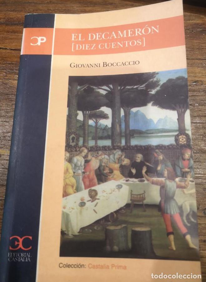 Libri di seconda mano: El Decamer&oacute;n. Diez cuentos - Varela-Portas, Juan, Boccaccio, Giovanni- Ed Castalia -