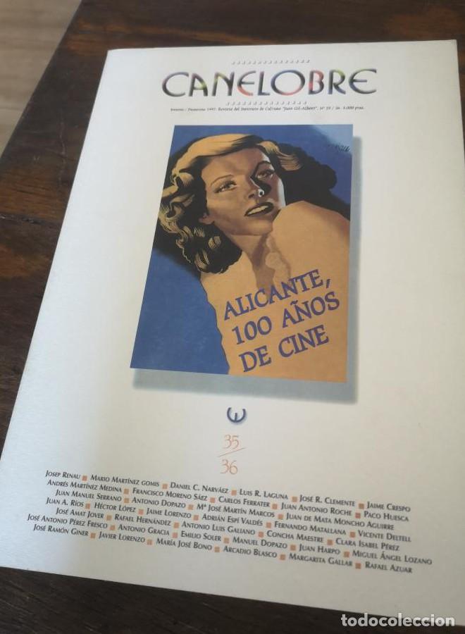 Libri di seconda mano: CANELOBRE, n&ordm; 35/36. - Alicante, 100 a&ntilde;os de cine -