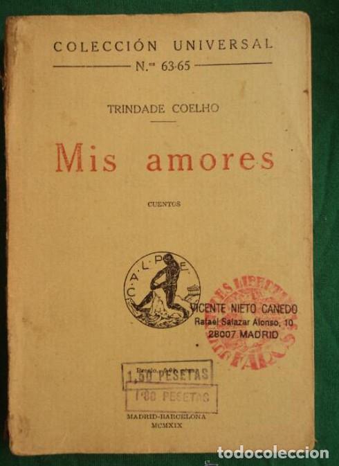 B&uuml;cher: MIL AMORES . COELHO. CUENTOS. COLEC. UNIVERAL.MCMXIX 250 PAG -
