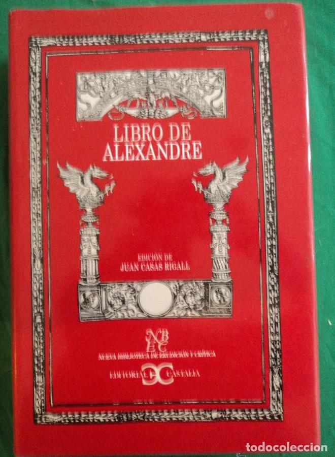 Libri di seconda mano: LIBRO DE ALEXANDRE. EDITORIAL CASTALIA. 2007 840 PAG -