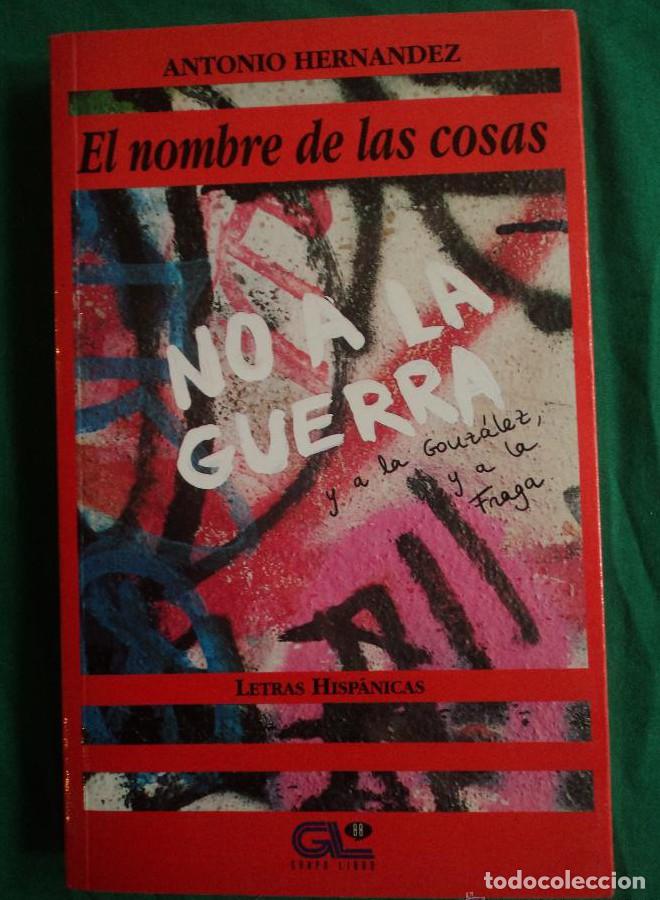 Libros: El nombre de las cosas - Antonio Hernandez