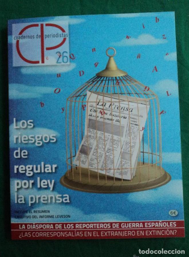 Livros em segunda m&atilde;o: LOS RIESGOS DE REGULAR POR LEY LA PRENSA. CUADERNOS DE PERIODISTA 26. -