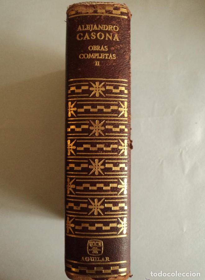 Libros: ALEJANDRO CASONA OBRAS COMPLETAS. VOL. 2 ED. AGUILAR. 1967 1466 PAG -