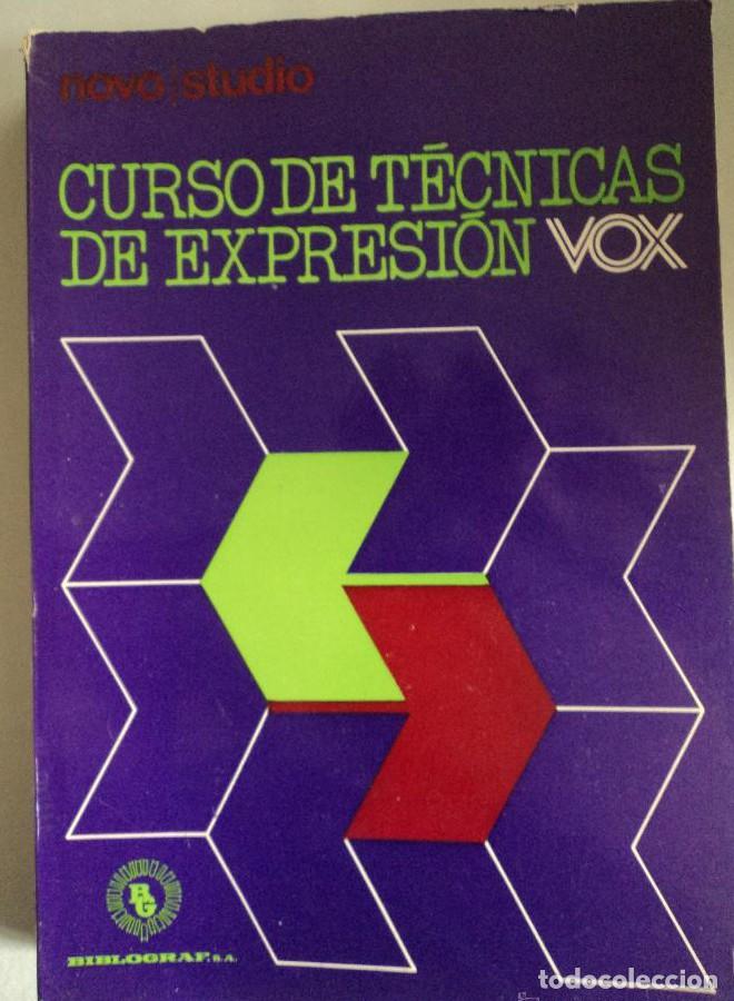 Livros em segunda m&atilde;o: CURSOS DE TECNICAS DE EXPRESION. NOVO STUDIO. VOX. 1973 304 PAG -