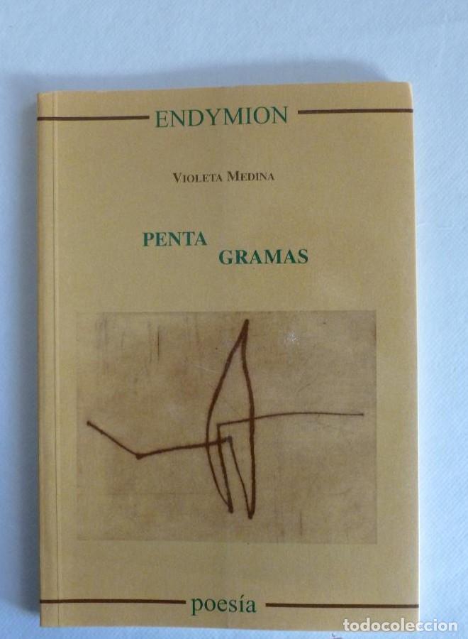 Libros: PENTAGRAMAS. VIOLETA MEDINA. ENDYMION. 2004 77 PAG - - Foto 1