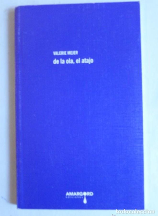 Libros: DE LA OLA, AL ATAJO. VALERIE MEJER. AMARGORD. 2009 80 PAG -