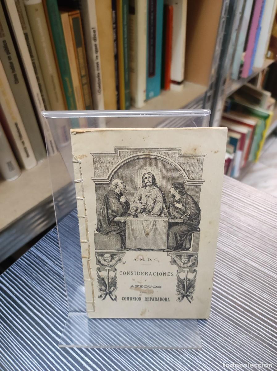 Libros: Consideraciones... para la Comuni&oacute;n Reparadora A. M. D. G. - Foto 1