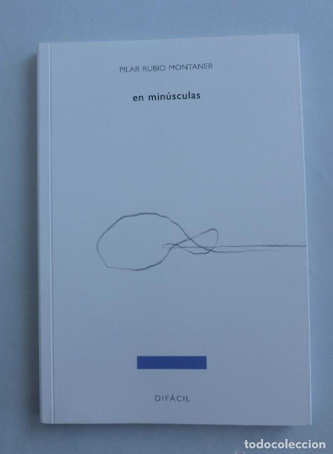 Livros em segunda m&atilde;o: EN MINUSCULAS. PILAR RUBIO MONTANER. DIFACIL 2013 78 PAG -