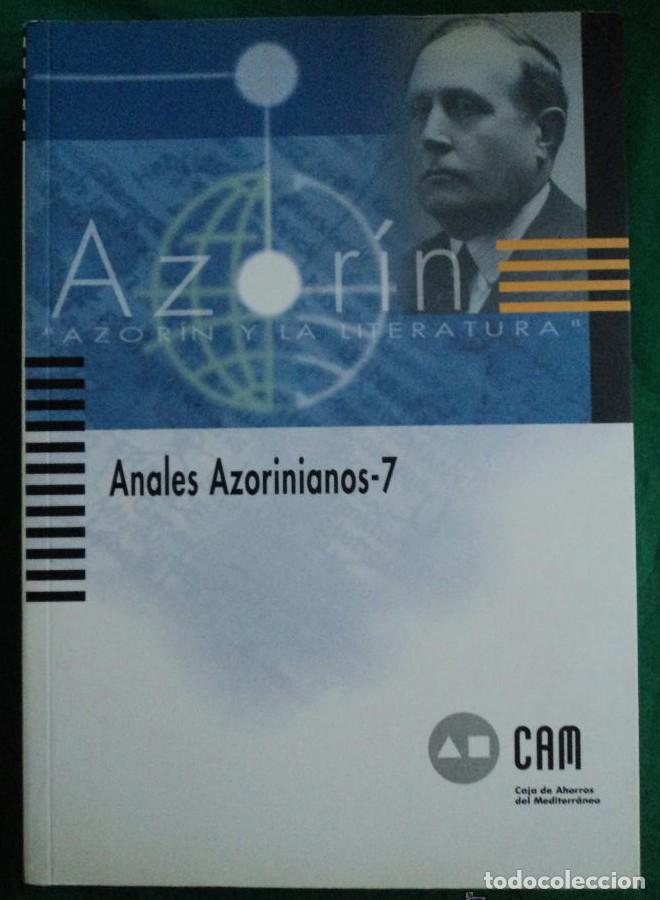 Libros: ANALES AZORINIANOS-7 CAM. 1999 365 PAG - - Foto 1