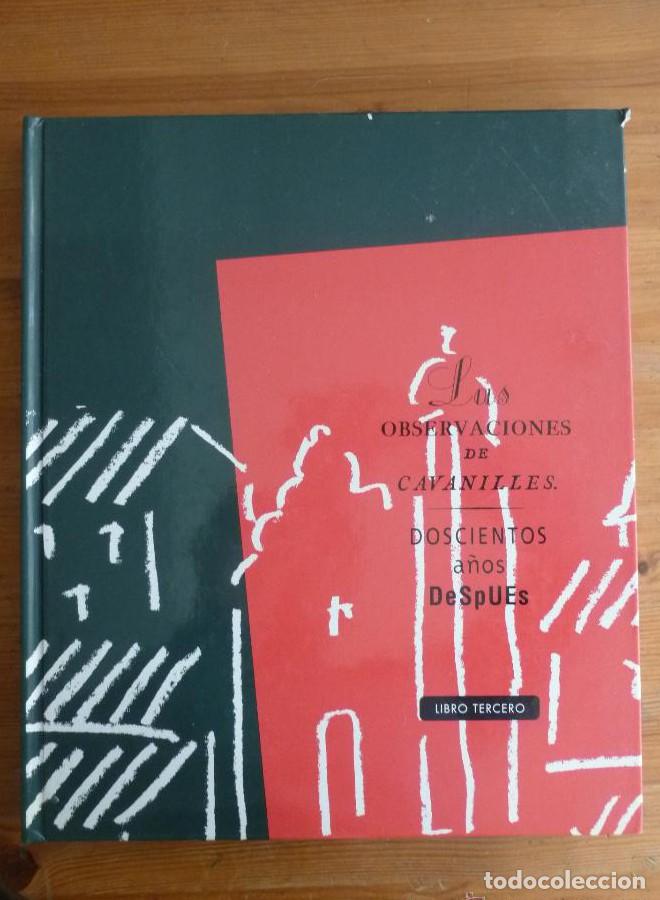 Livros em segunda m&atilde;o: LAS OBSERVACIONES DE CAVANILLES.200 A&Ntilde;OS DESPUES. LIBRO TERCERO. BANCAJA. 1996 260 PAG -