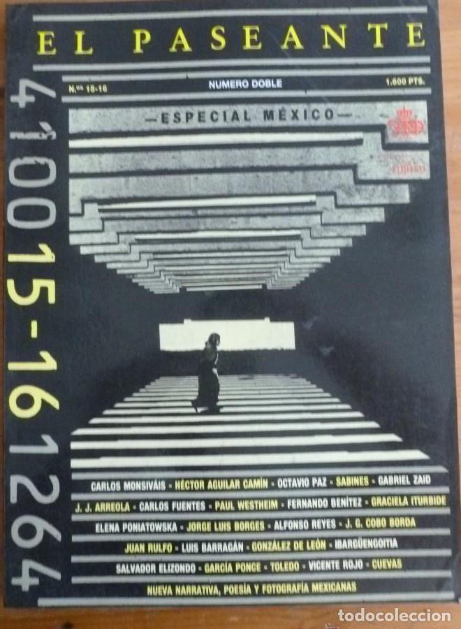 Livros em segunda m&atilde;o: EL PASEANATE. N&ordm; 15-16 1985 PAG 251 PAG -