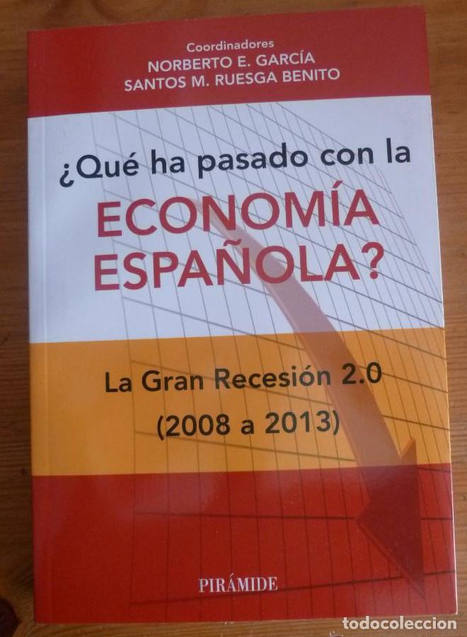 Libros: &iquest;Qu&eacute; ha pasado con la econom&iacute;a espa&ntilde;ola?: La Gran Recesi&oacute;n 2.0 (2008-2013) (Empresa y Gesti&oacute;n) - Nor