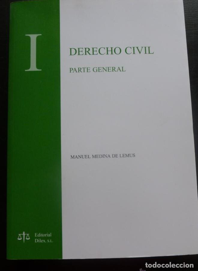 Libros: Parte general - Manuel Medina De Lemus